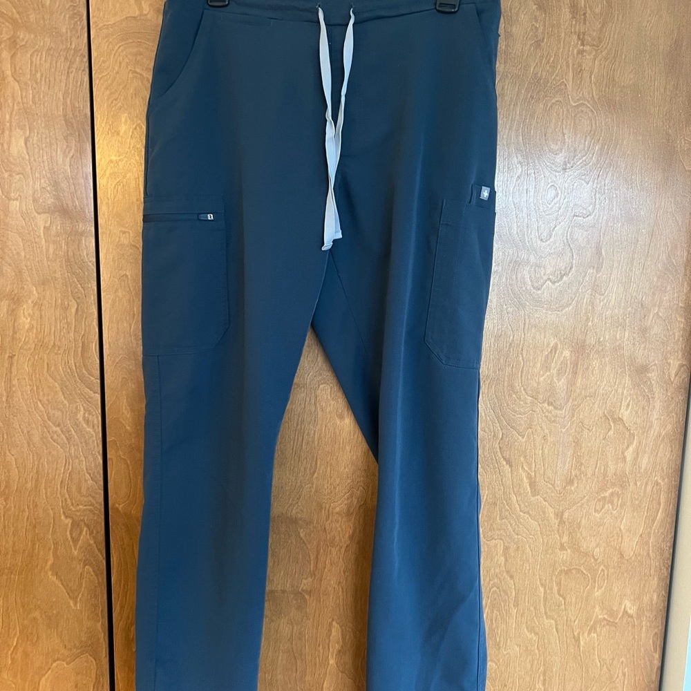 Figs teal scrub pants